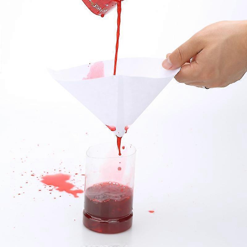 50 Pieces Paint Coated Filter Paper Mesh Strainer Conical Strainer Paint Funnel