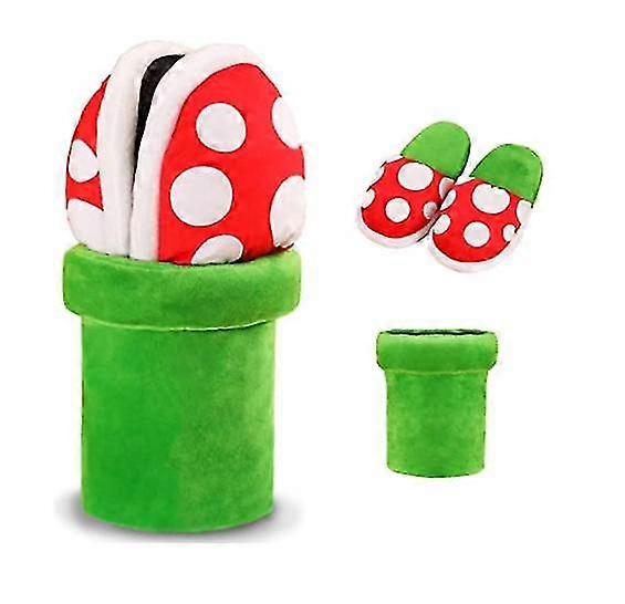 Piranha Plants Plush Funny Slippers