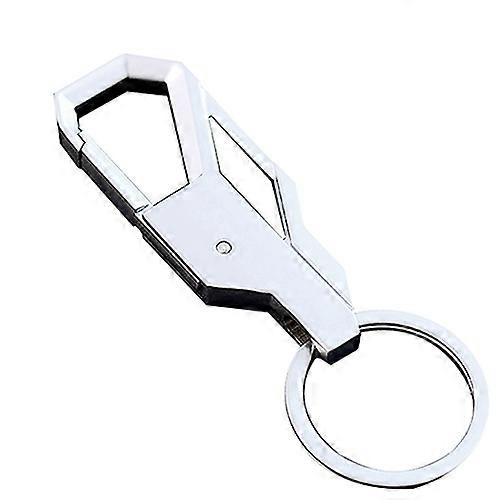 Men's Fashion Concise Zinc Alloy Keychain Key Chain Creative Car Key Ring Keyring