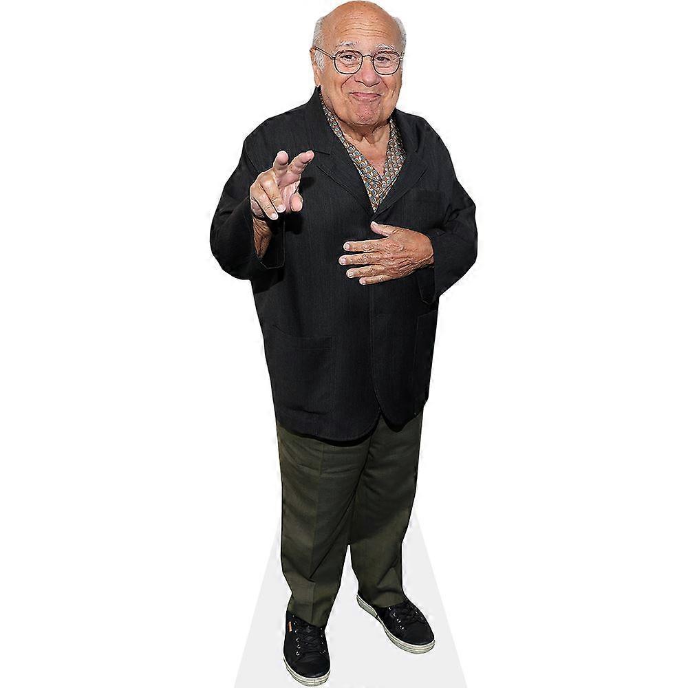 Danny DeVito (Black Jacket) Cardboard Cutout (lifesize OR mini size). Standee. Stand Up.