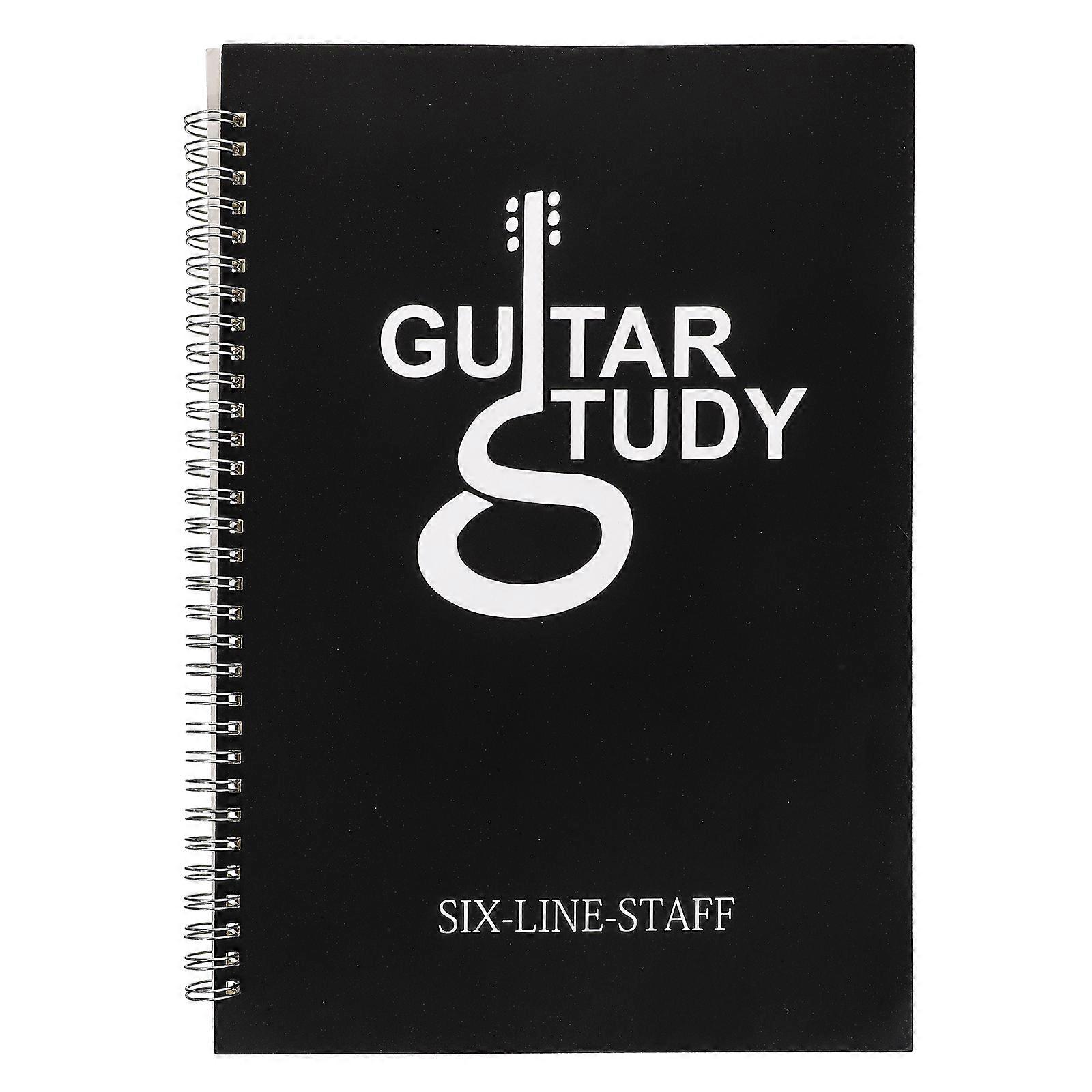 Partition de guitare Cahier de musique Guitare Débutant DIY Partition Livre Musique Cadeau
