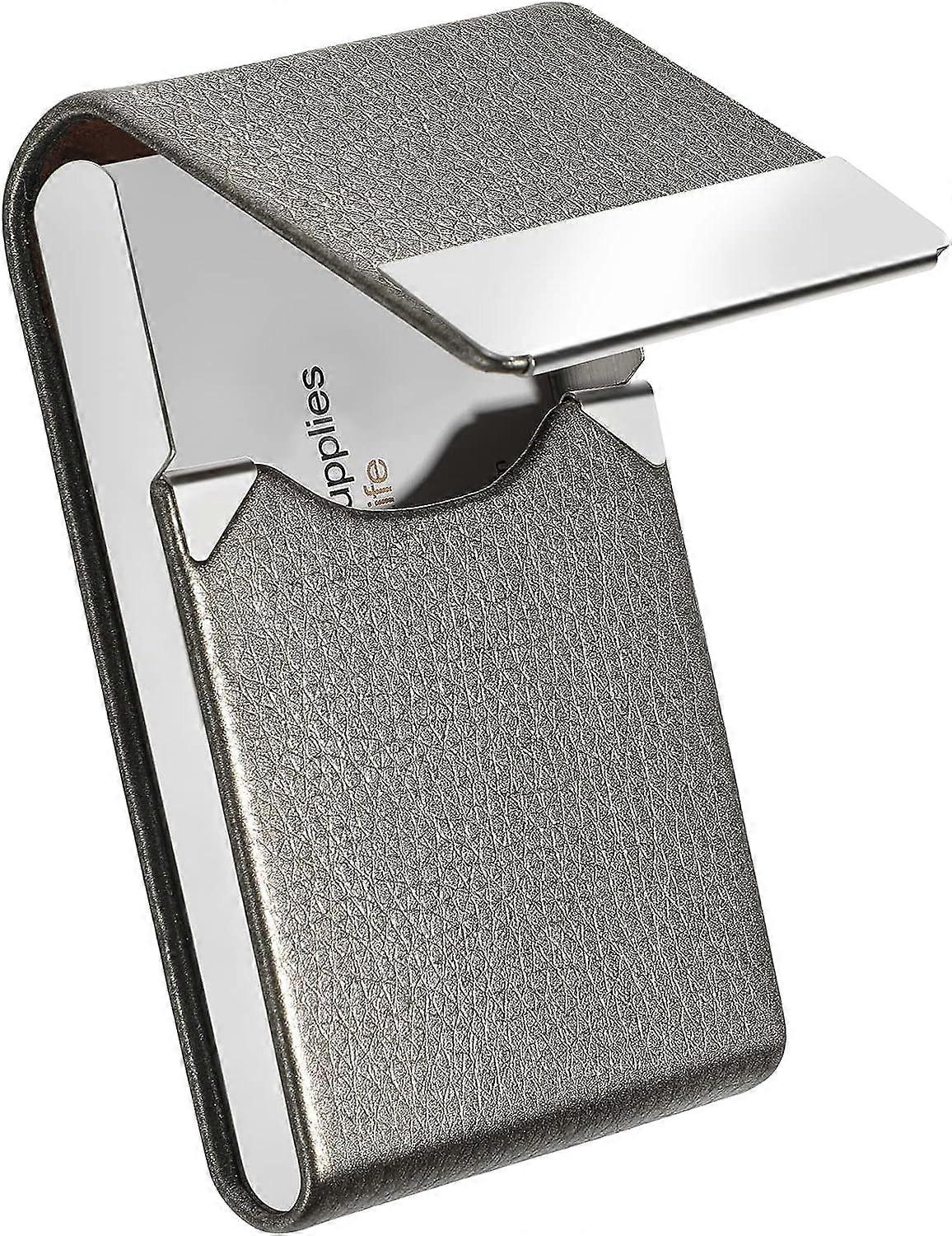 Salgsfremmende salg PU læder visitkort taske