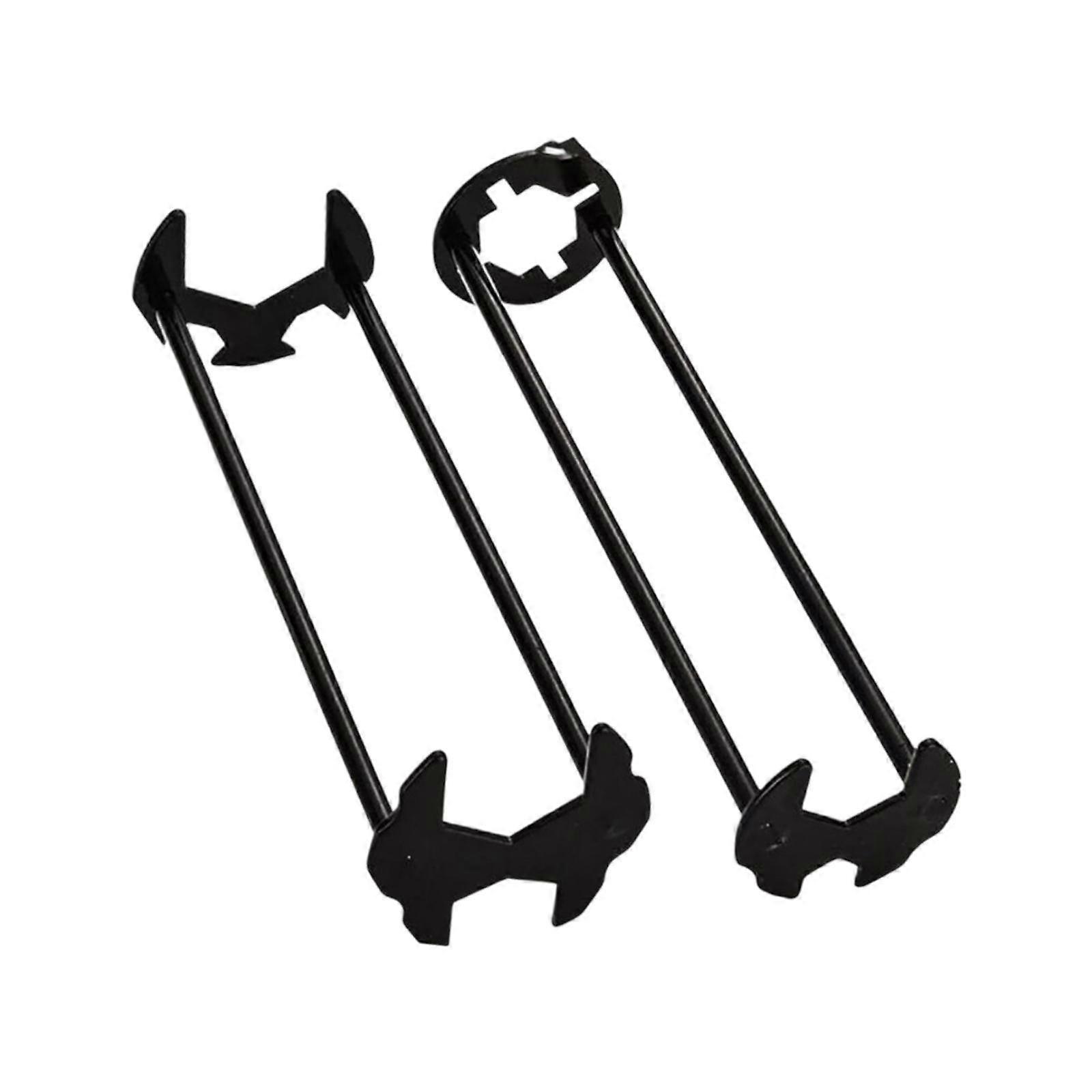 2x Multifunctional Basin Wrench for Bathroom Kitchen Hand Tool Plumbing Tool