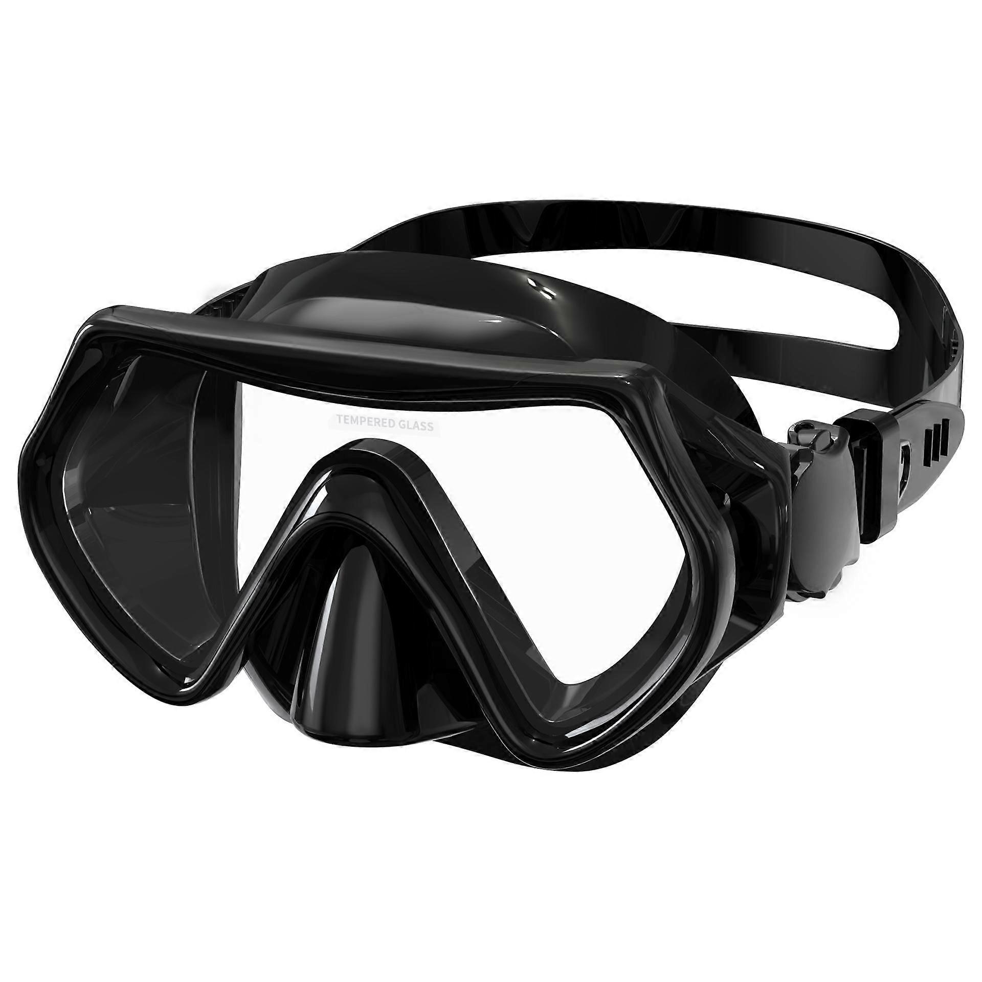 Findway 5-16 キッズダイビングシュノーケルマスク、ノーズカバー付き 防曇 / UV 保護 180 ビデオビジョンスイミングゴーグル(男の子用) 女の子
