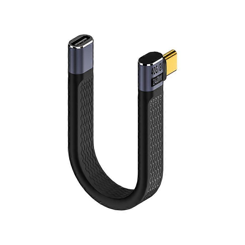 240W Data Cable Fast Charging 40Gbps High Speed Transmission Multi-functional Type-C to Type-C Charge Cable