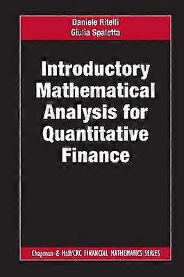 Introductory Mathematical Analysis for Quantitative Finance