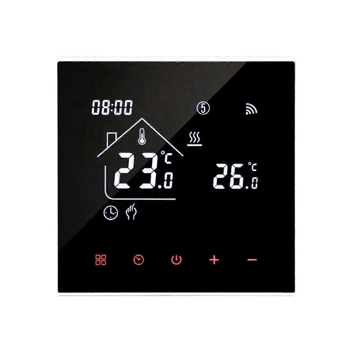 Tuya Warm Floor Thermostat 16A Smart WiFi Temperature Controller Water Heating Thermostat of Remote