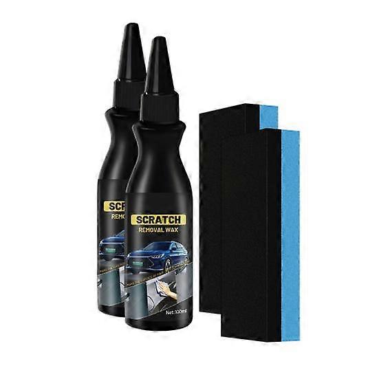 2/3Pcs Car Scratch Repair Paste with Sponge 100ml Professional Scratch Remover Kit