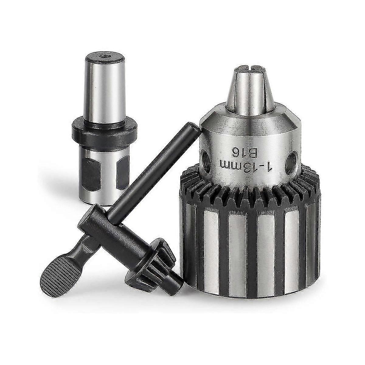 Super Heavy Duty 1/2" (1-13mm) Magnetic Drill Chuck com 3/4" Weldon Shank Adapter