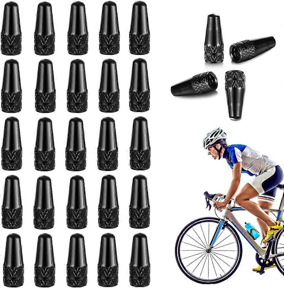 25 pcs Bicycle Valve Caps - Lightweight Dust Covers
