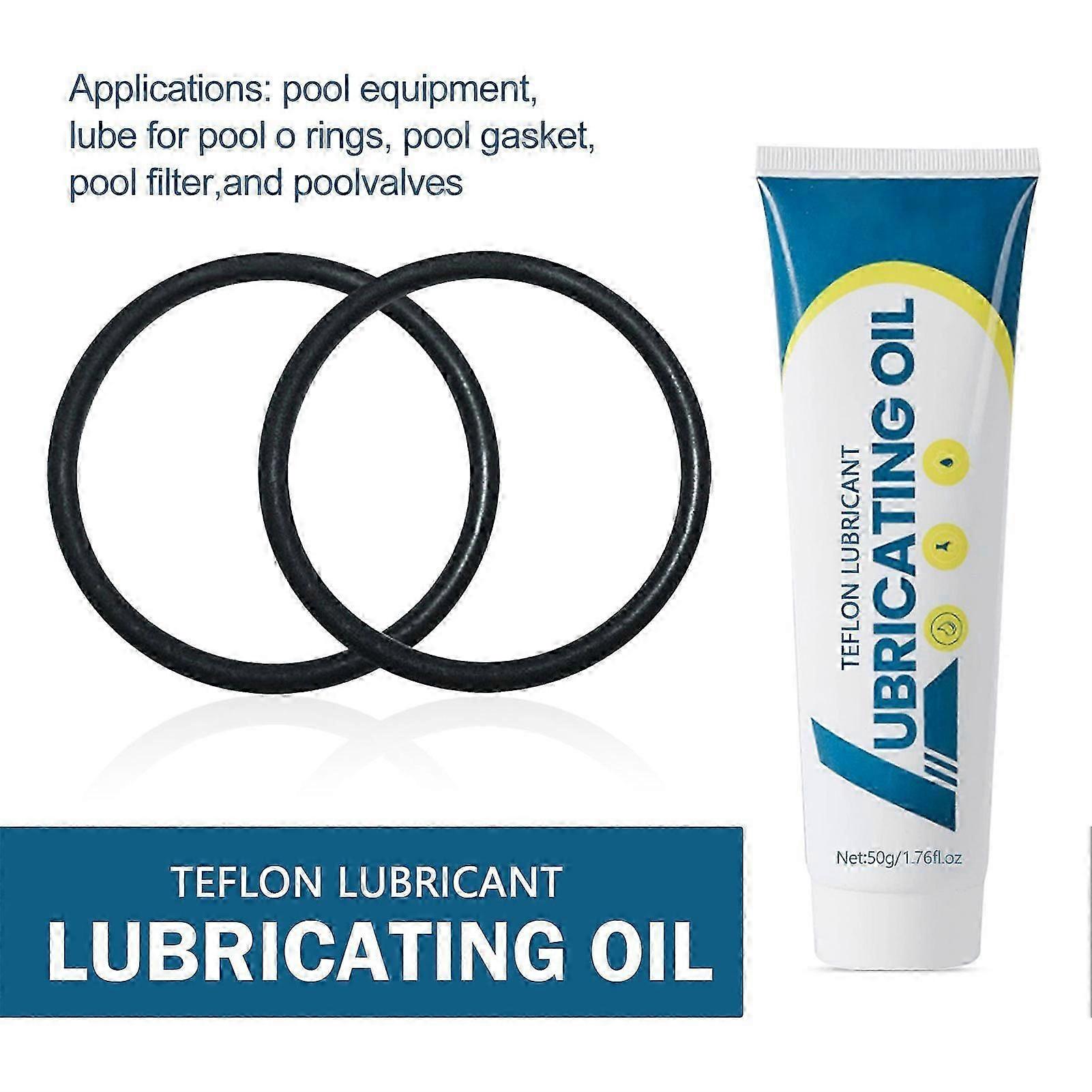 50g Swimming Pool O-Ring Lubricant Non-Melting Waterproof Lubricant for Pool O-Ring Maintenance