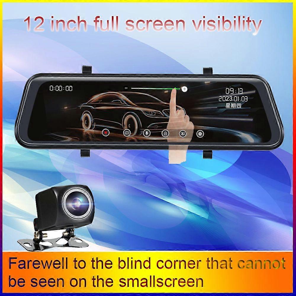Dual Lens Auto Video Recorder Auto Dash Cam Auto Kamera Recorder Nachtsicht Loop Aufnahme DVR 170 Grad Weitwinkel Auto Camcorder MK3344