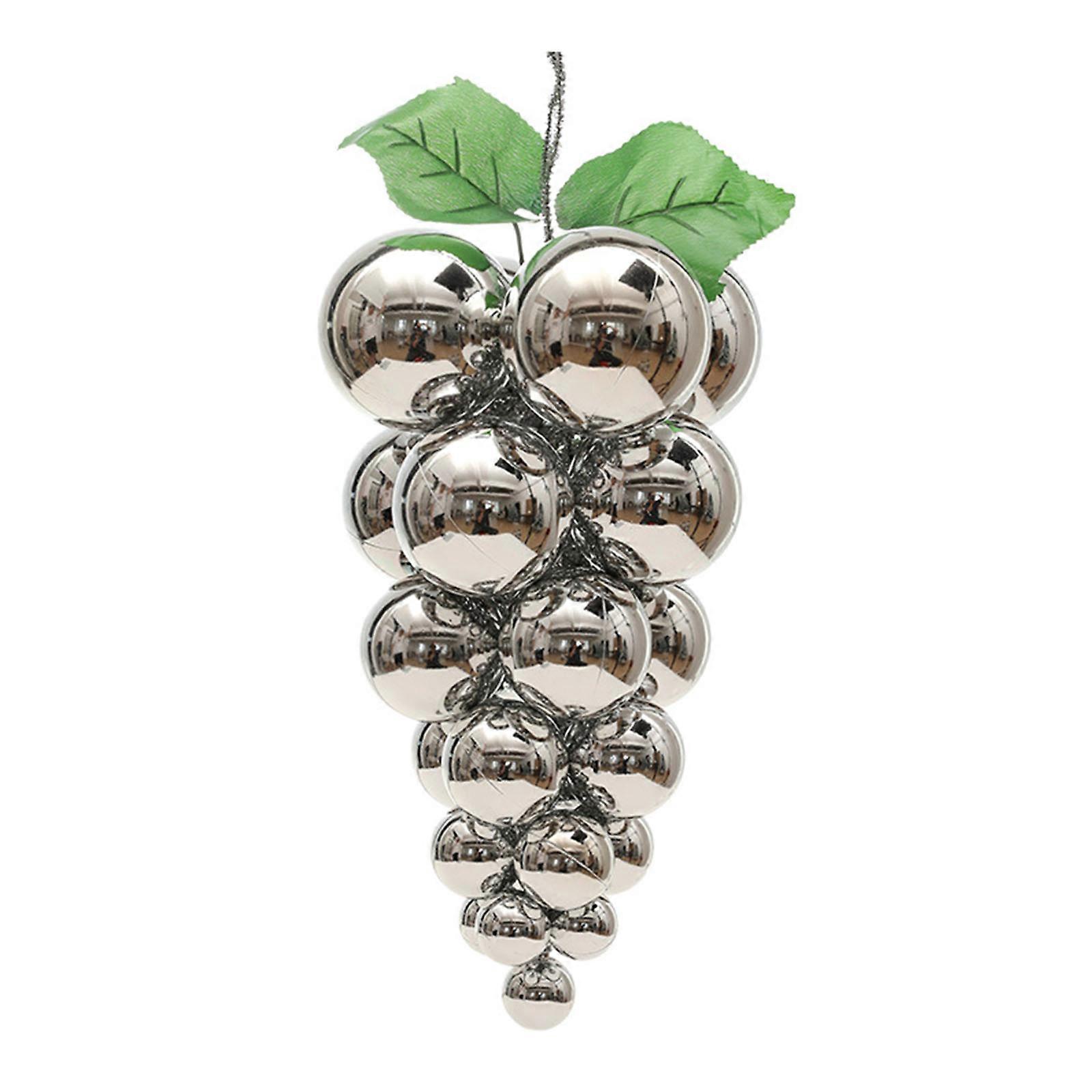 Grape Clusters with Christmas Charm Multiple Use High Simulation Grape Bunch Christmas Ornament for Seasonal Cheer