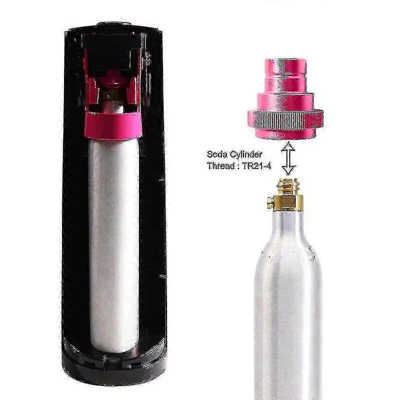クイックコネクト CO2 アダプター対応ソーダストリーム ウォータースプリンクラー デュオアート、テラ、TR21-4 FG05