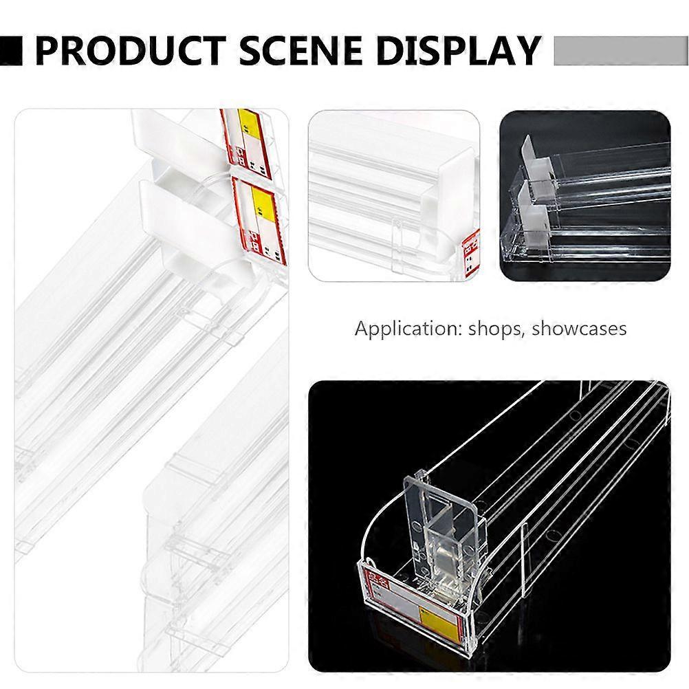 4pcs Auto-push Cigarette Holder Cigarette Display Rack Practical Cigarette Pusher
