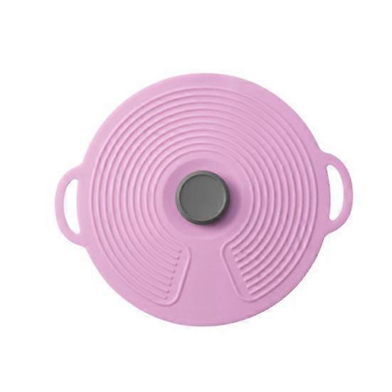 Hanging Storage Sealing Pot Lid Oil-proof Durable Convenient Handle Silicone Pot Lid