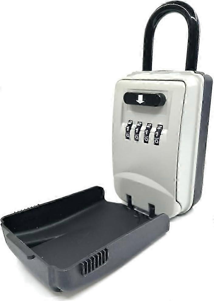 Key Safe Lock Box Padlock with External Protection Cover,Hanging Security Key