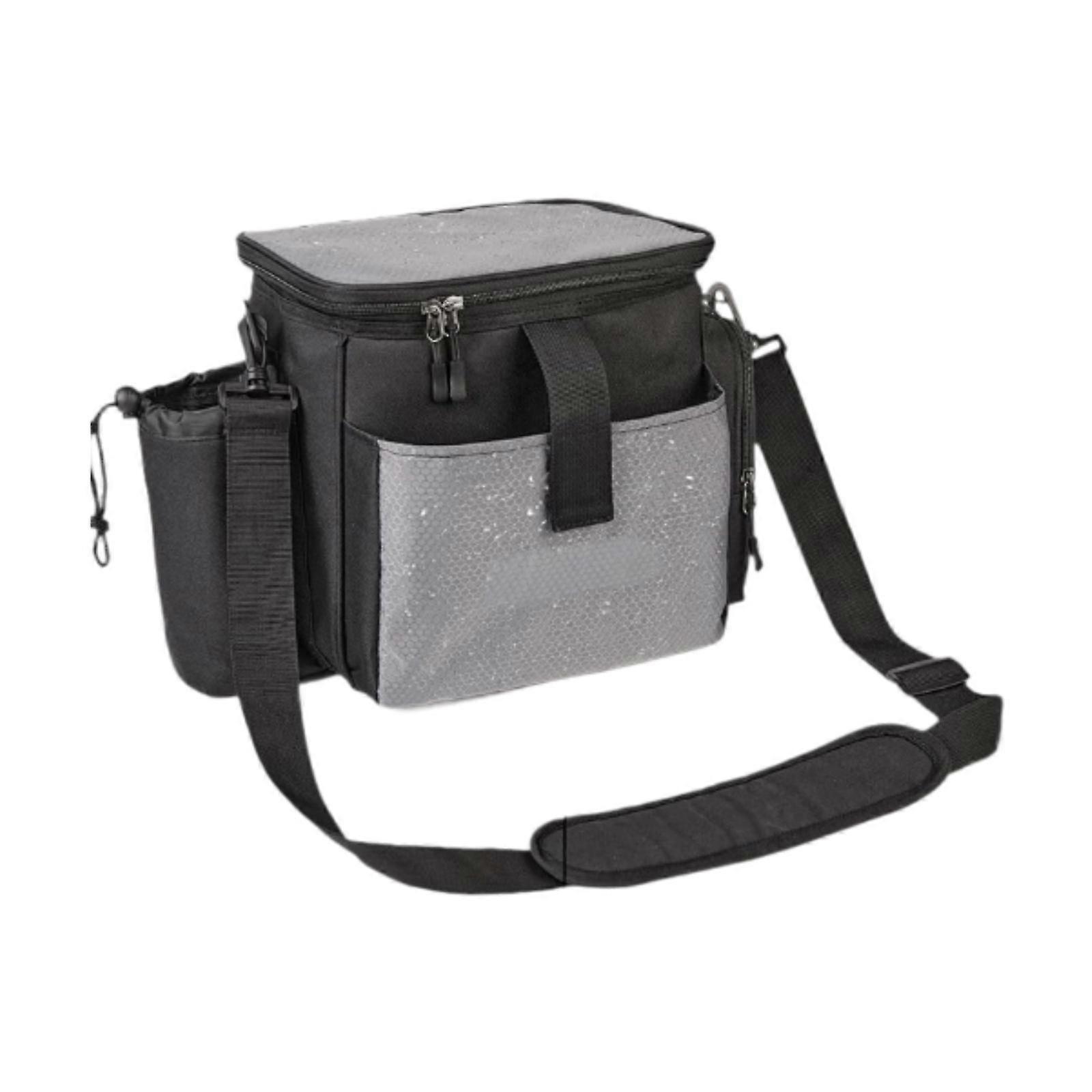 Practical Disc Golf Bag Removable Dividers Disc Storage Bag with Strap