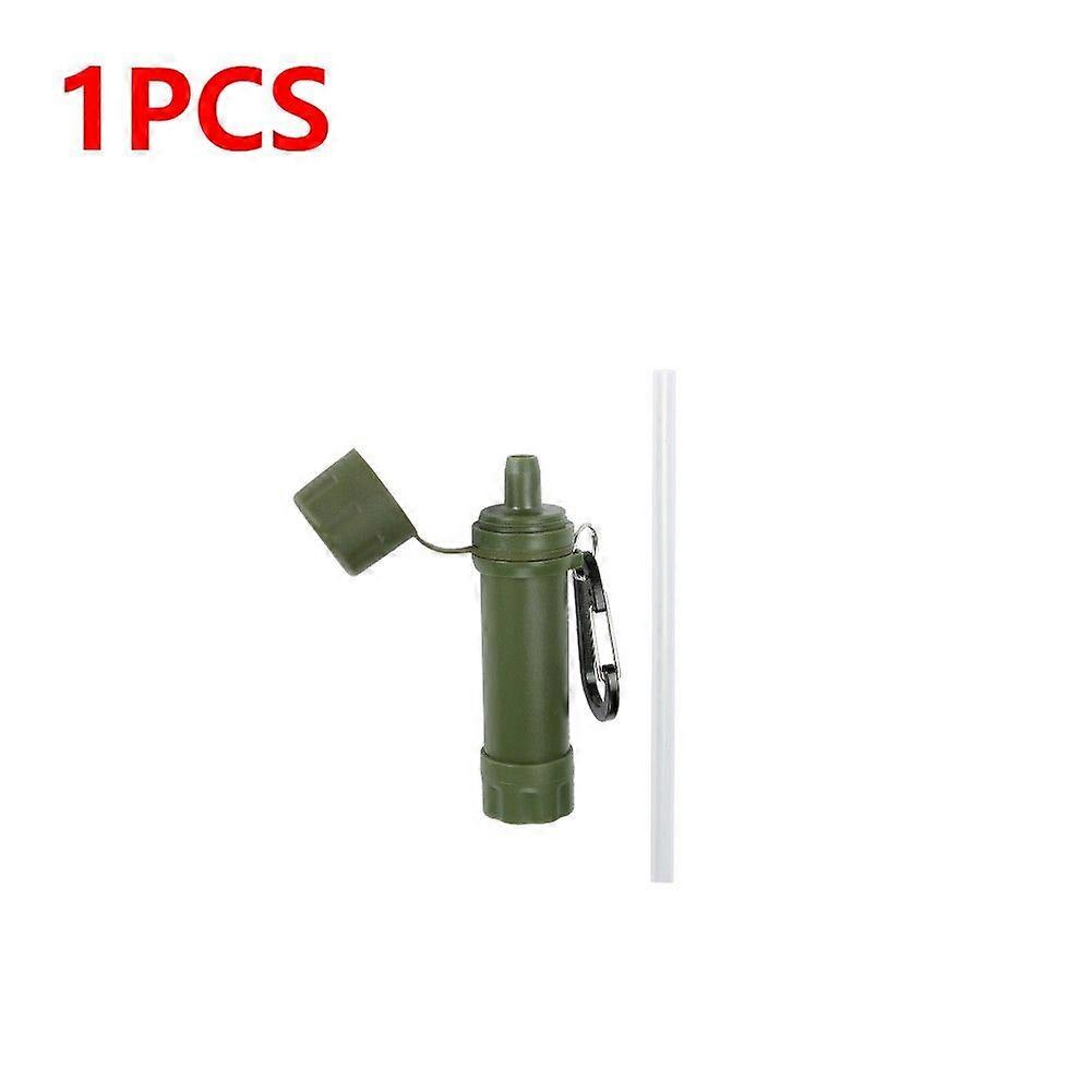 2/1PCS Water Filters With Extension Tube Portable Pure Drinking Water Purifiers Filtering Tools Survival Emergency Accessories