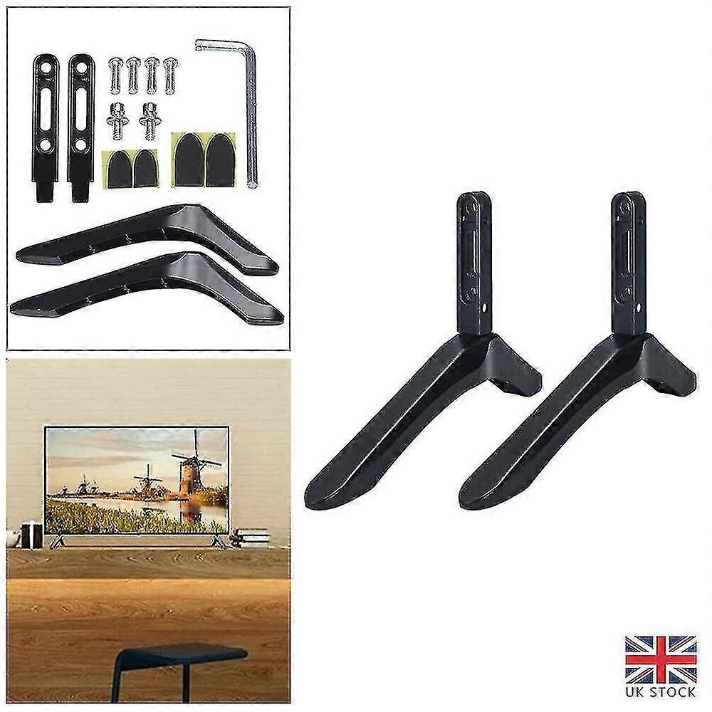 Universal Table Top Tv Bracket Base Pedestal Mount Stand For 14-100 Led Screen