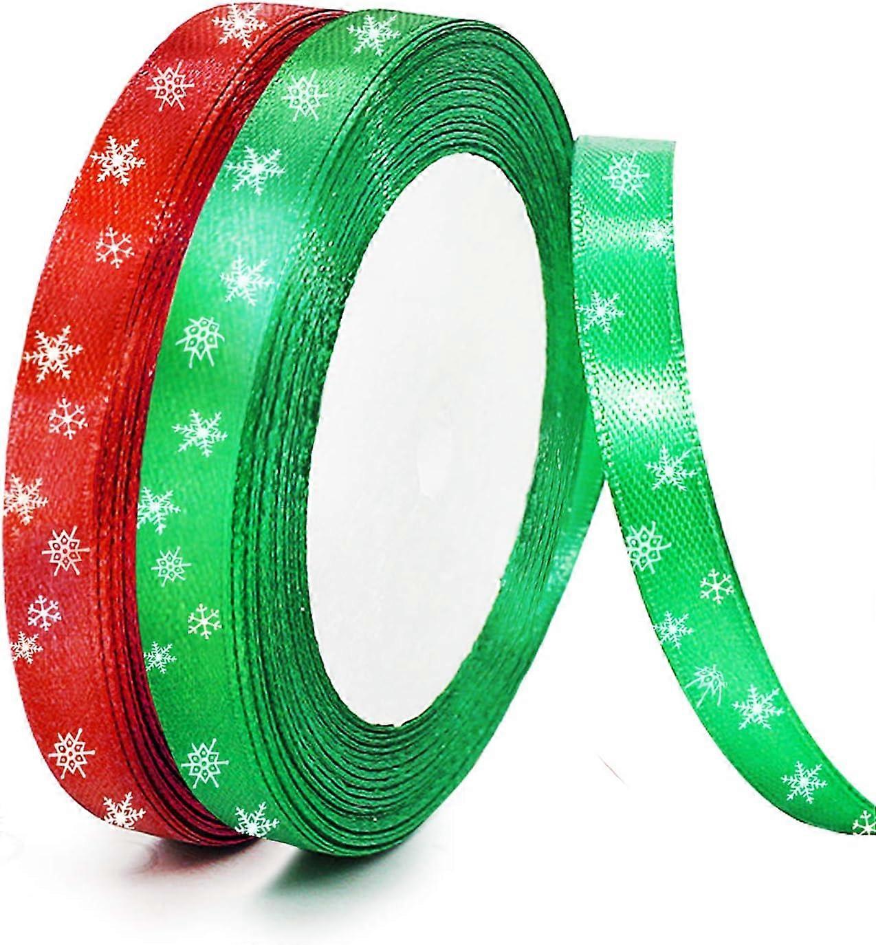 Satin Ribbons, Durable Ribbons for Seamless Gift Wrapping, Smooth Surface Polyester Holiday Ribbons, Wrinkle-free and Flexible for DIY Craft Projects