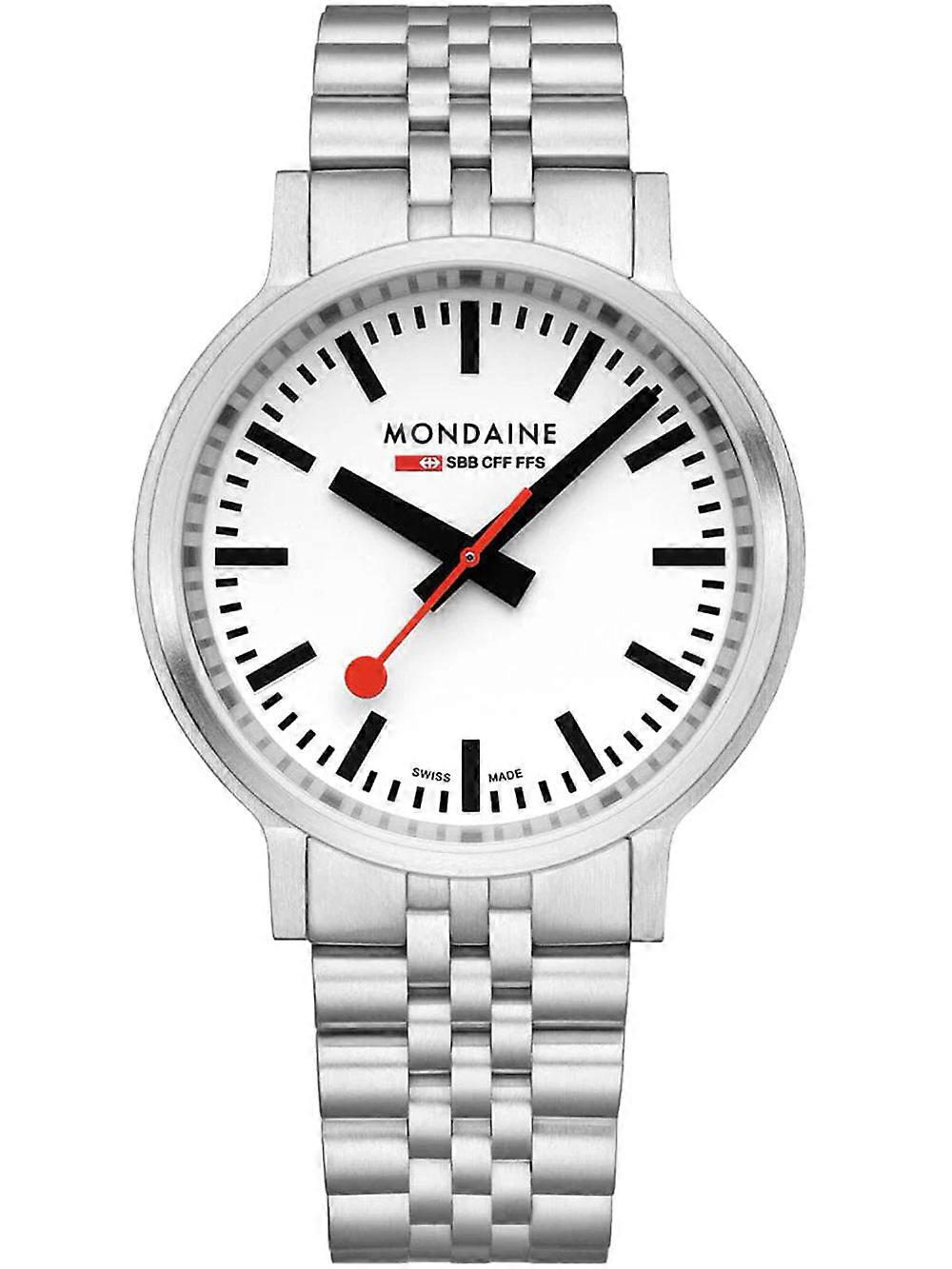 Mondaine MST.4101B.SJ.2SE Men's Watch Stop2go 41mm 3ATM