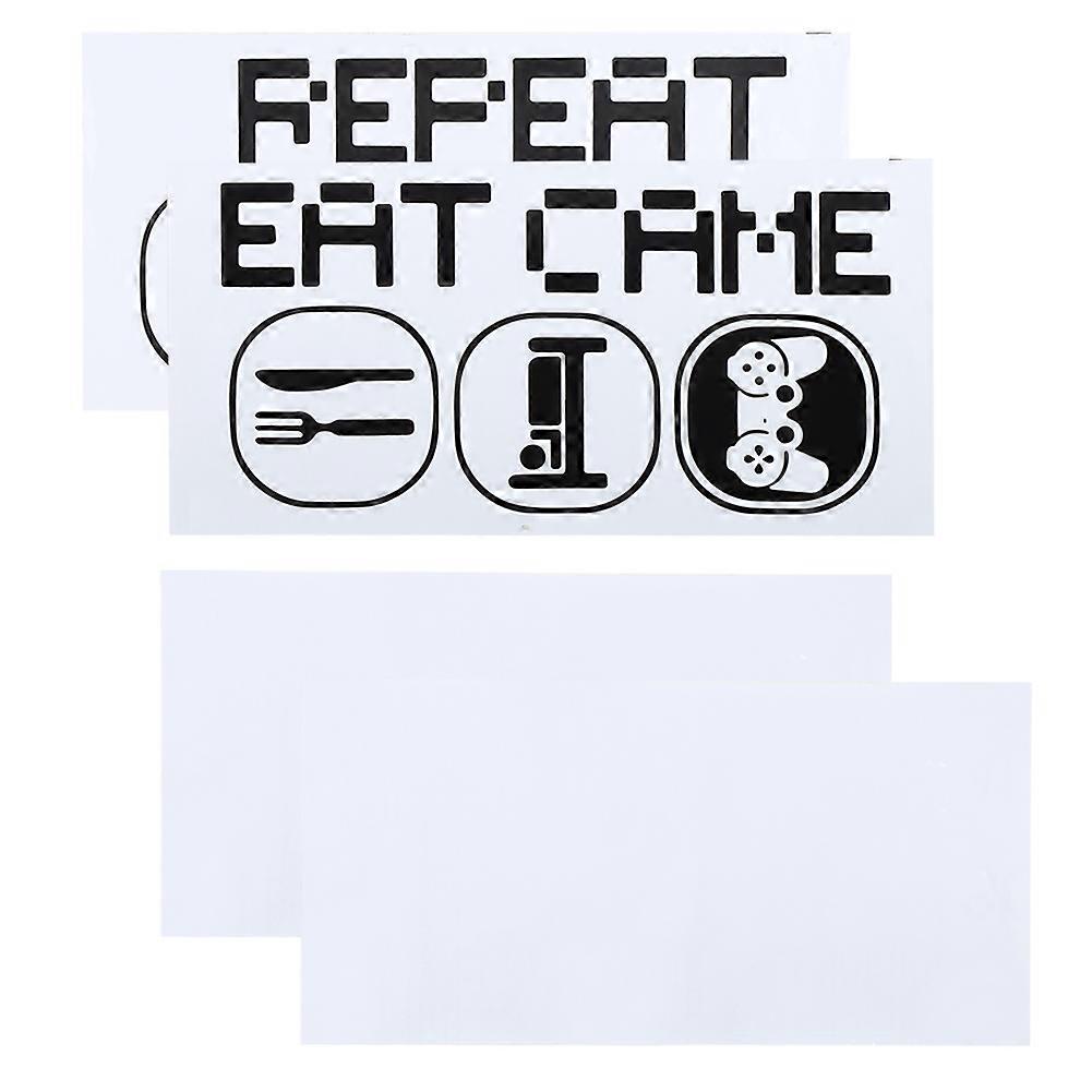 PVC Self-Adhesive Wall Sticker Game-Pattern For Living Room Decoration Removable PVC Wall Decal Multiple Size Options