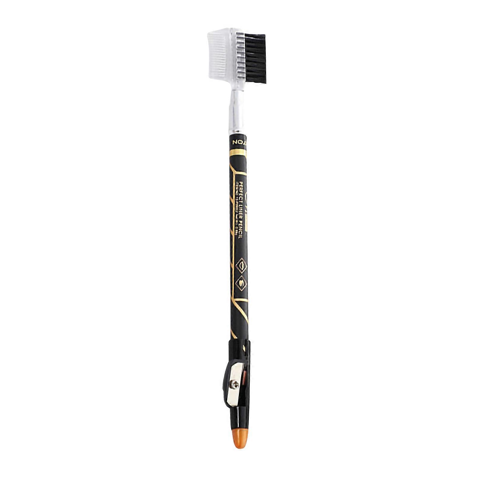 Twoinone Combing Eyebrow Eyebrow Pencil With Sharpener Eyeliner WU6652