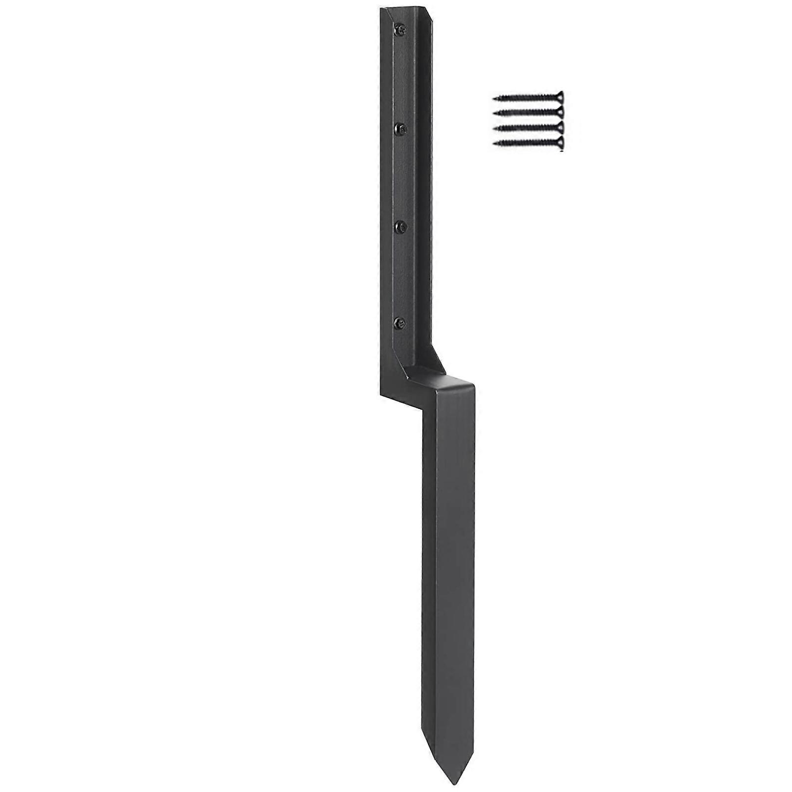 Garden Fence Post Repair Stake Fit for Garden Fencing Fixing Tilted/Broken Wood Fence Posts 33.6inch Secure Installation