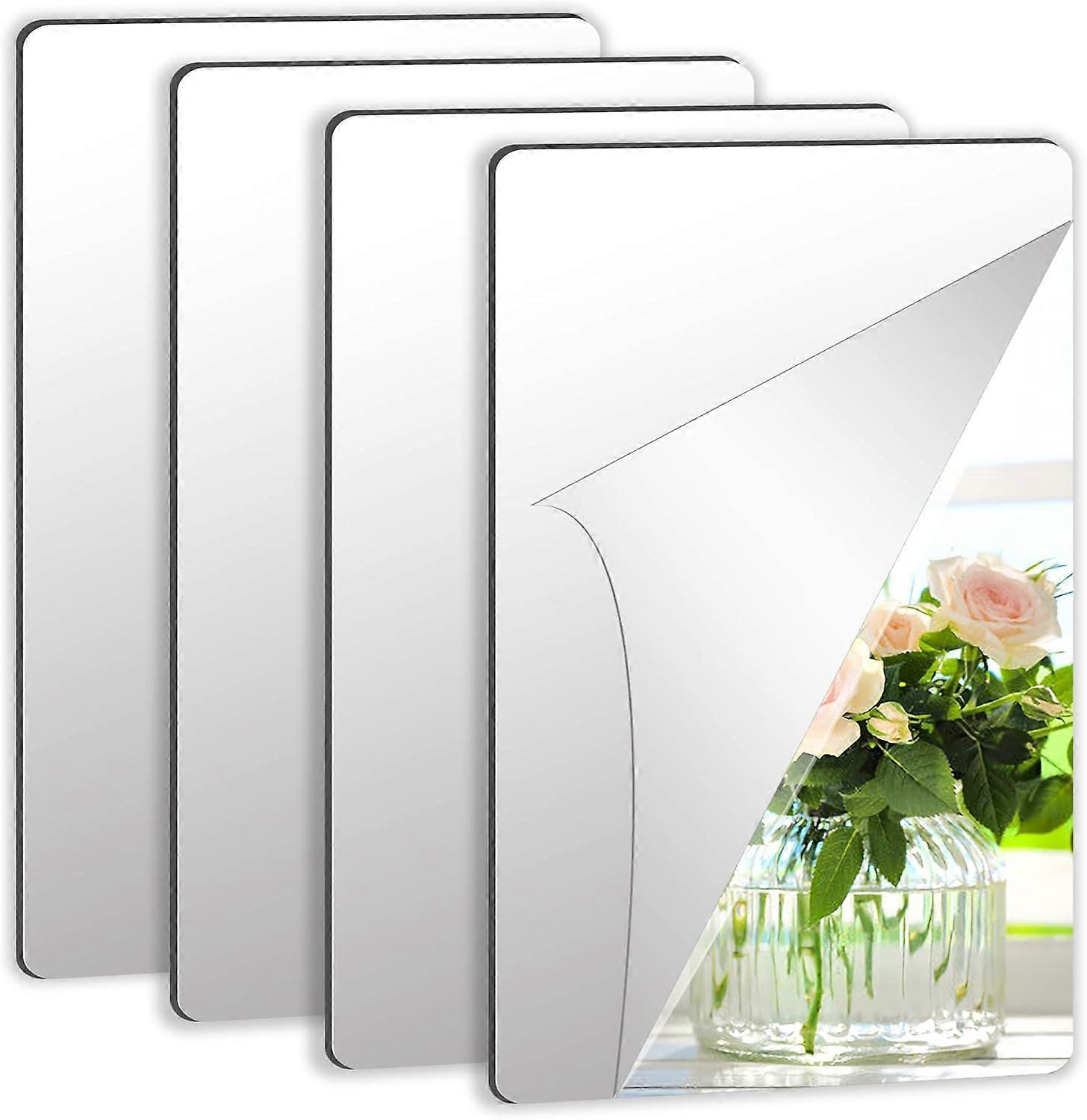 Frameless Small Mirrors for Bedroom, Space Visual Expansion with High-Quality Acrylic Material Easy Installation for Your Dream Home