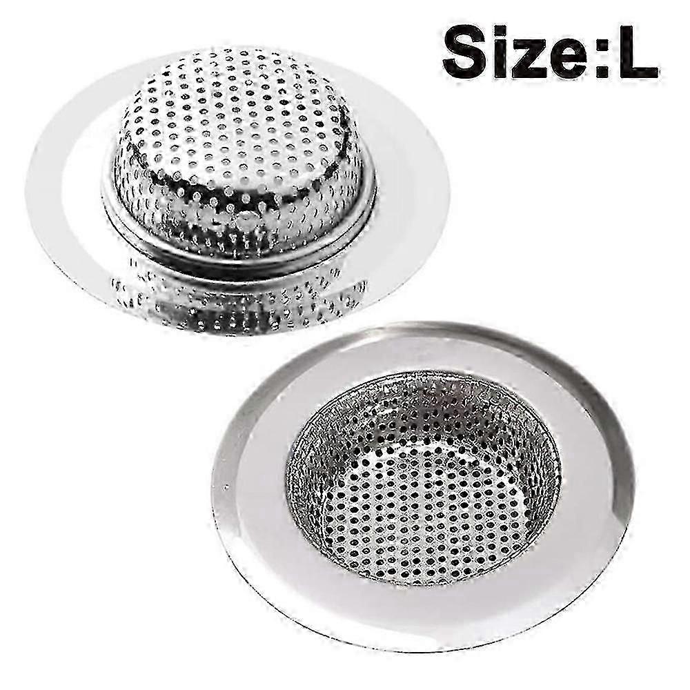 2 stk Køkkenvask Si kurv rustfrit stål Vask Drain Filter Køkkenredskaber og Gadgets Sink Filter