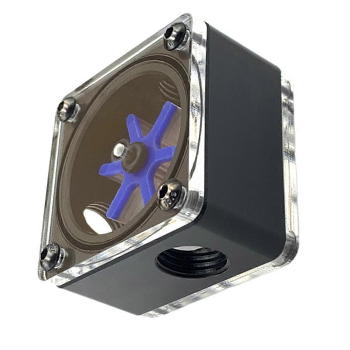 3Ways Water Cooling Flowmeter 6 Impeller Flow Meter Indicator