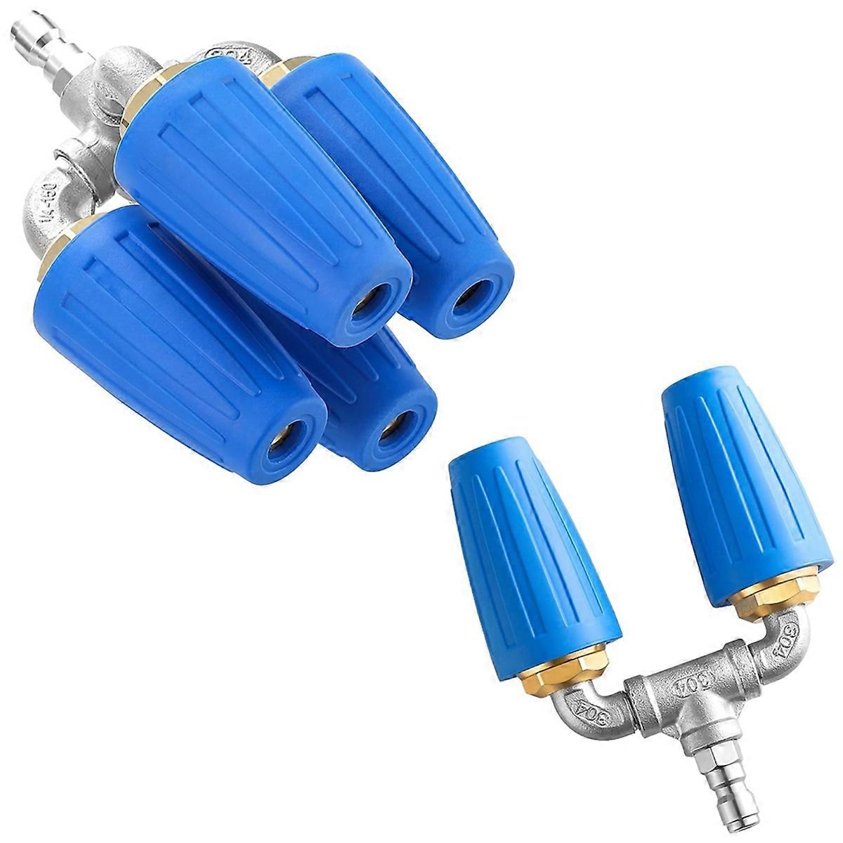 4-in-1 Turbo Nozzle ,Dual Turbo Nozzle ,Rotating Turbo Nozzle with 1/4