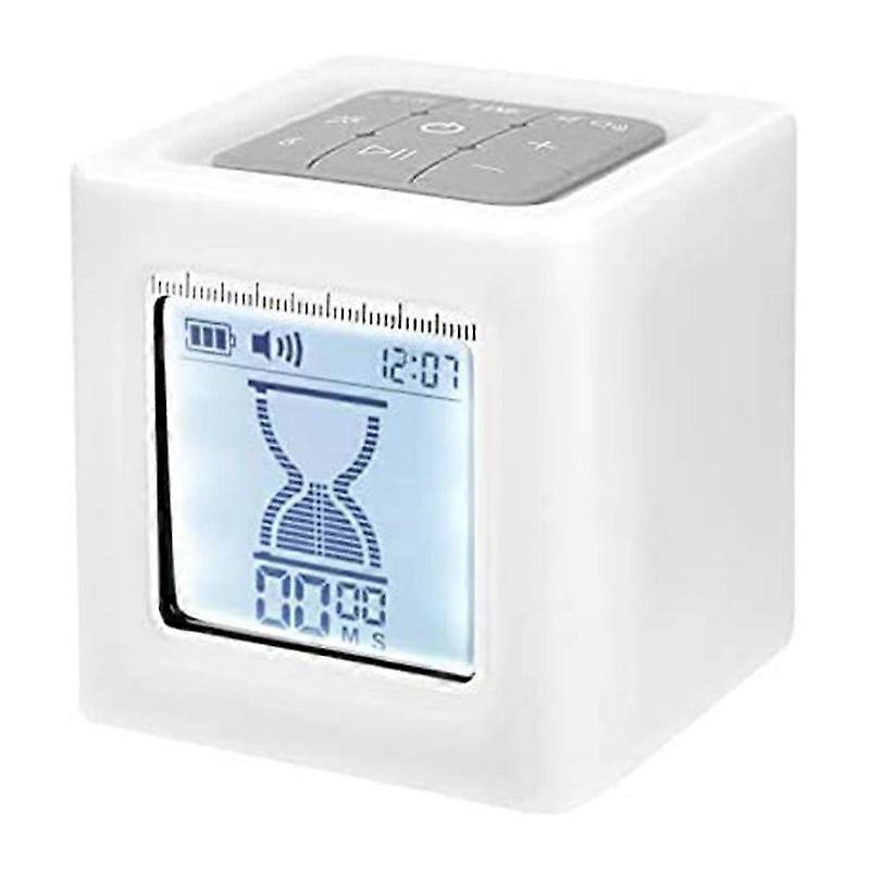 Kitchen Timer Hourglass Digital Cube Timer Kitchen Clock Night Light Countdown Stopwatch Time