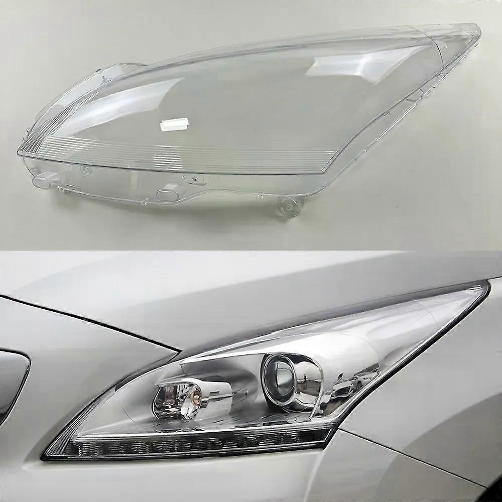 For Peugeot 3008 2013-2019 Headlight Lens Cover Transparent Lamp Shade Headlamp Shell Plexiglass Replace Original Lampshade
