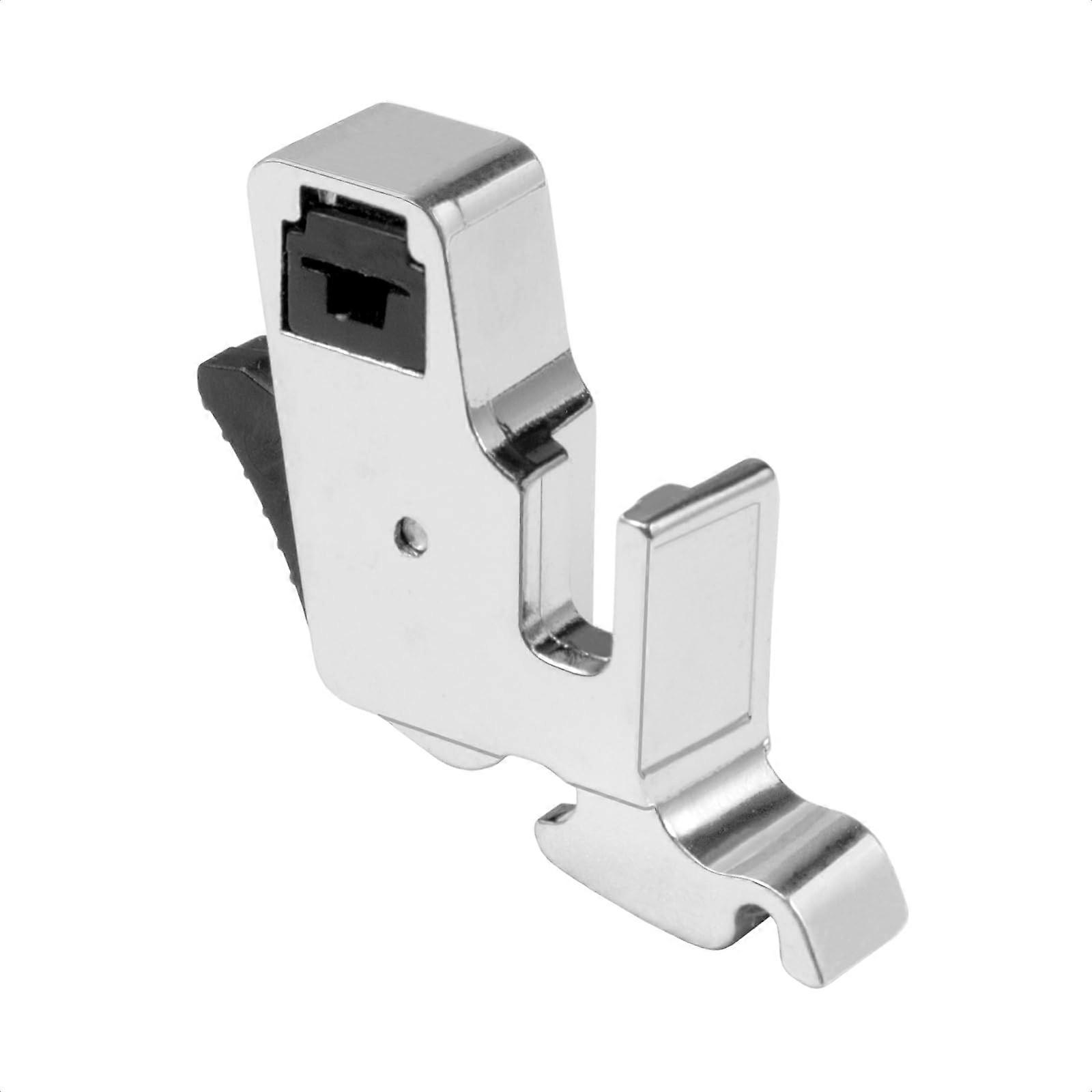 Snap On Low Shank Adapter Presser Foot Holder Compatible with Brother, Singer, Janome Machines, Adjustable Size