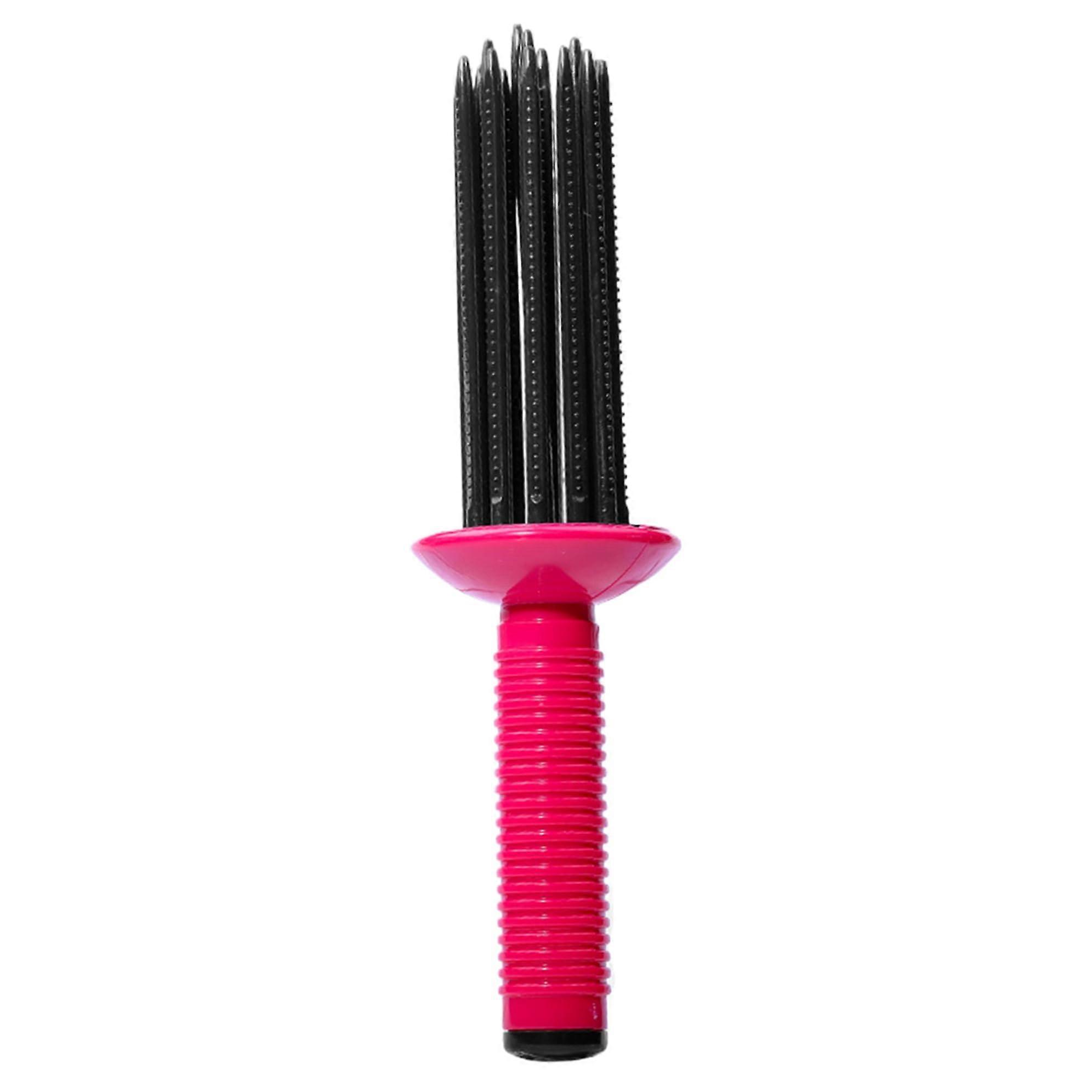 Curl brush, bukle roller comb 17 tooth hair curl combs portable heat -resistant