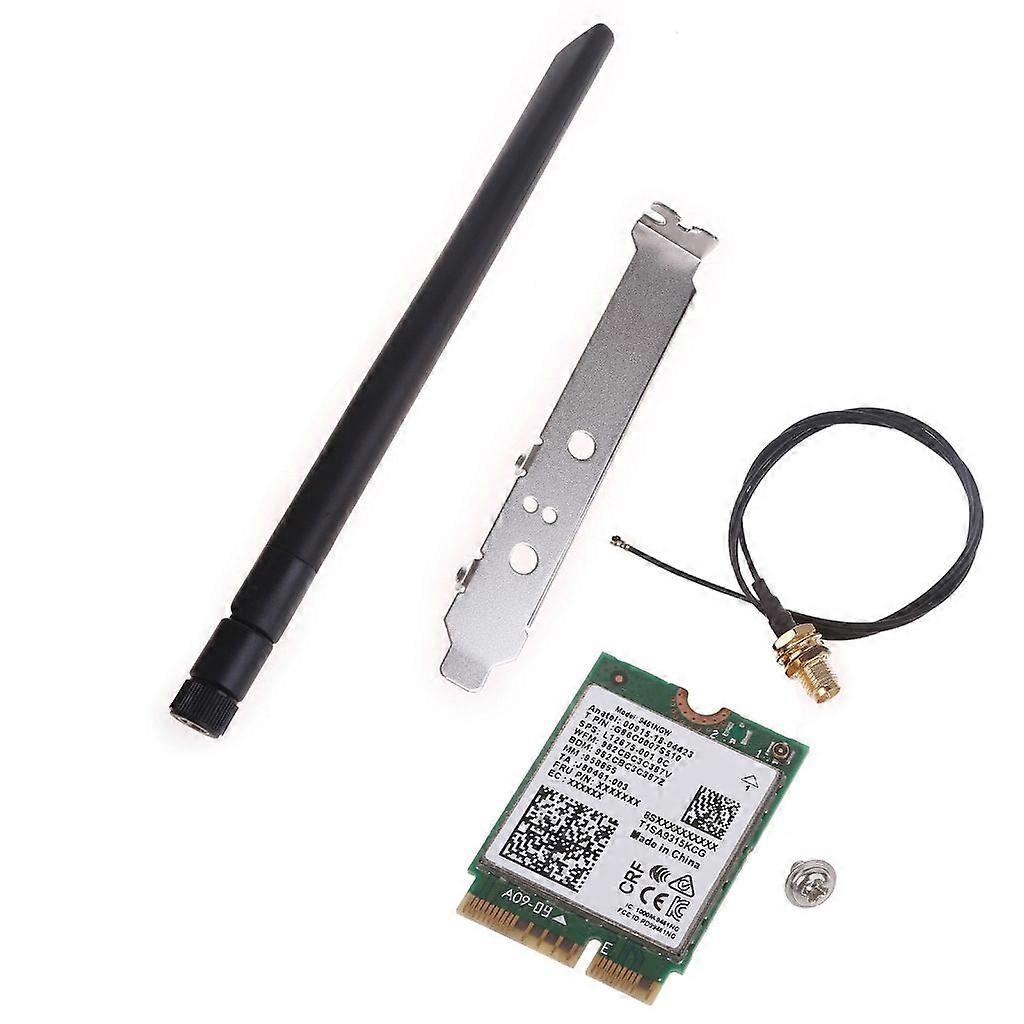 BT 5.0 Wireless AC 802.11ax 2.4G/5G 9461NGW Network Card with Extend Antenna
