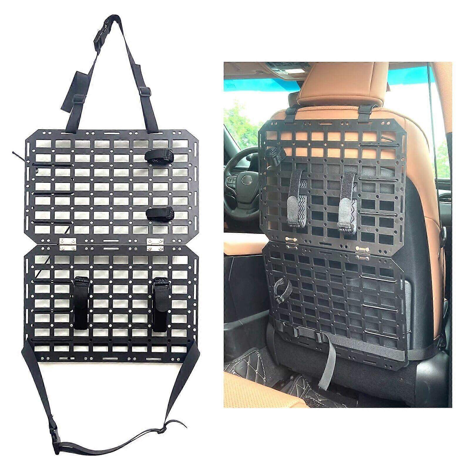 Tactical Rigid MOLLE Panel For Vehicles Storage Universal Fit MOLLE Compatible Vehicle Mount