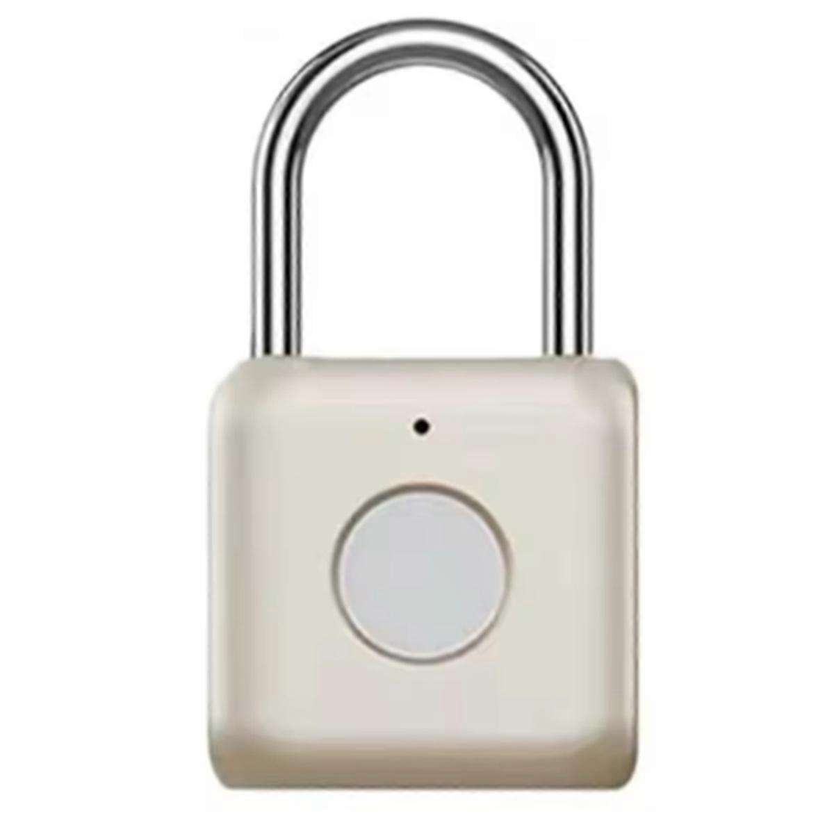 Fingerprint Smart Padlock Lock Intelligent Thumbprint Keyless Lock Smart Padlock with USB Charging