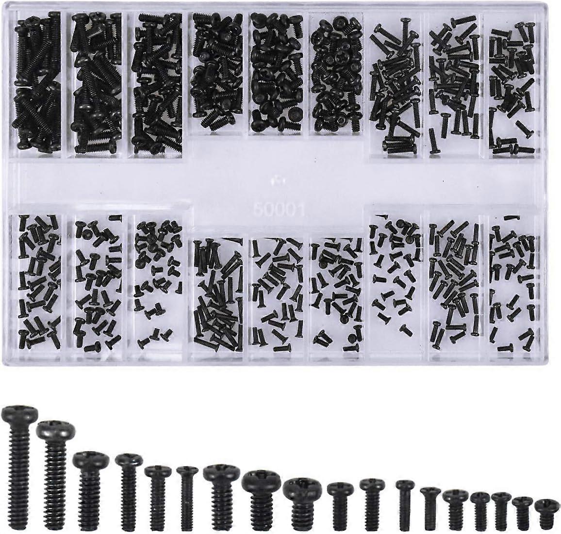 Essential Repair Toolset, SSD Screws With Micro Screwdriver For Notebook Computer Replacement And PC Case Installation