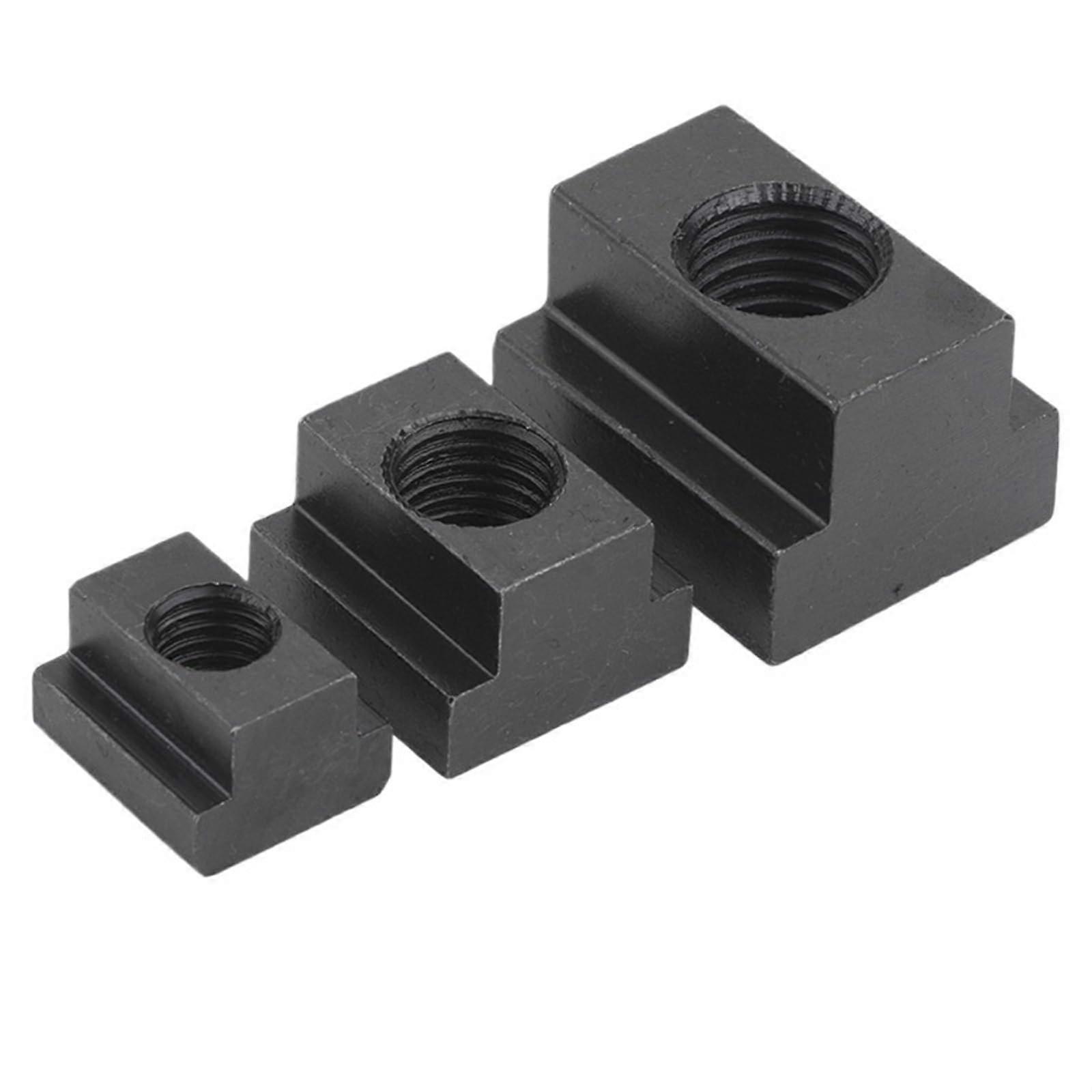 2 T-nut Pressure Plate Trapezoidal Block Machine Enlarged Tool Convex Nut T-Shaped Block M8M10M12M16M20M24M27(M16)