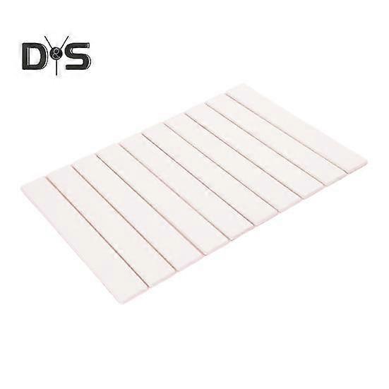 מחצלת ייבוש מהירה מחצלת רצפה מתקפלת סופר סופגת שטיחון ייבוש אדמה דיאטומי ידידותי לסביבה לחדר האמבטיה במטבח