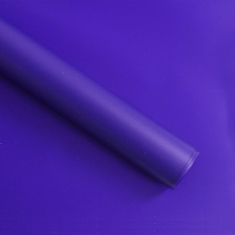20 Sheets / Pack Flower Wrapping Paper Matte Paper Gift Paper Translucent Wrapping Paper Material, Colour: Deep Purple
