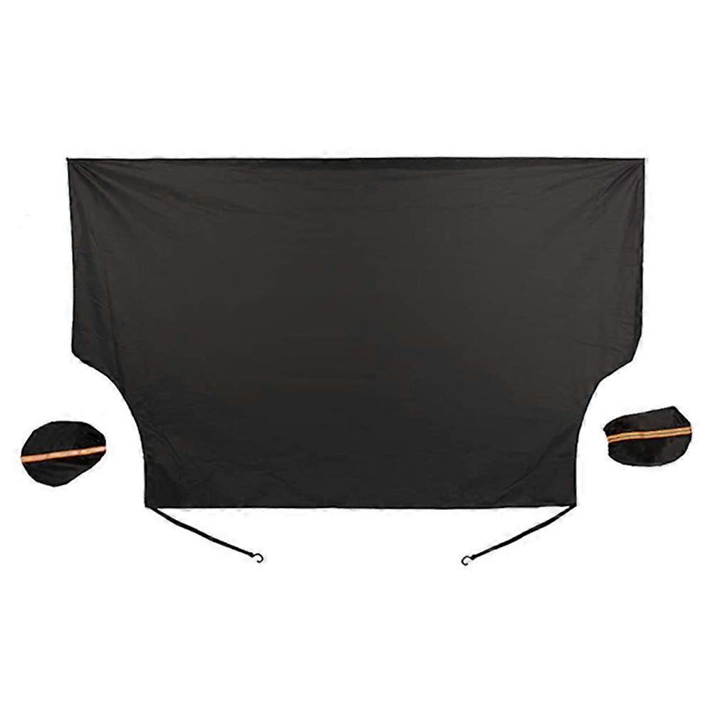 Car Windshield Snow Cover Sunshade Snowproof Sunproof Protective Cover