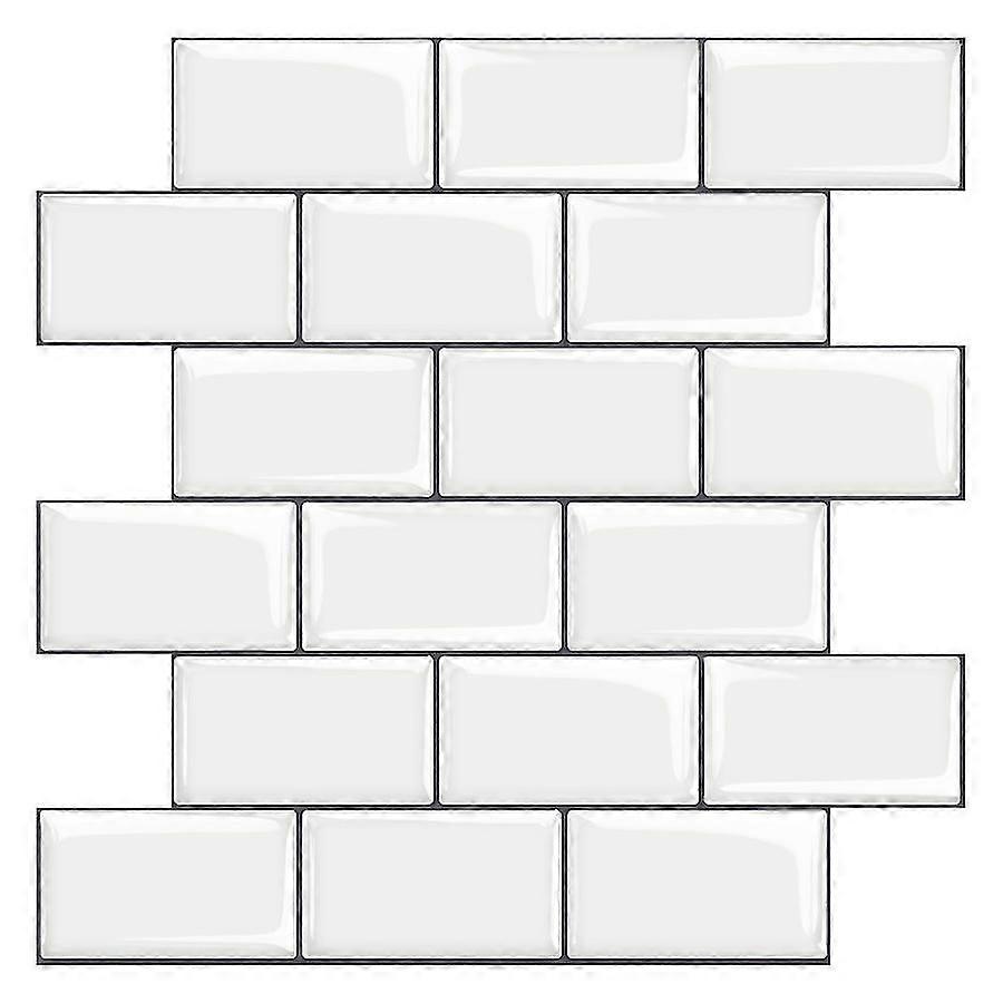 Wasserdichte 3D-Wandaufkleber (10 Blatt)