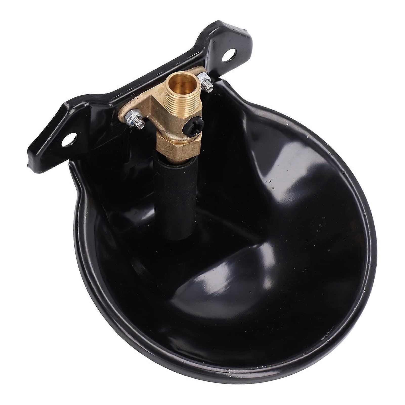 Automatic Water Bowl With Float Valve Brass Watering Feeder For Sheep, Goats, Piglets, Small Horses Livestock Breeding