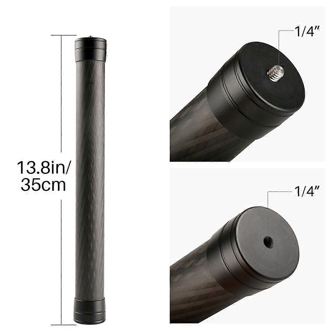 Camera Stabilizer Carbon Fiber Pole Extension Rod Selfie Stick Tripod Adapter Tube for DJI Ronin S Moza Air 2 Zhiyun Crane 2