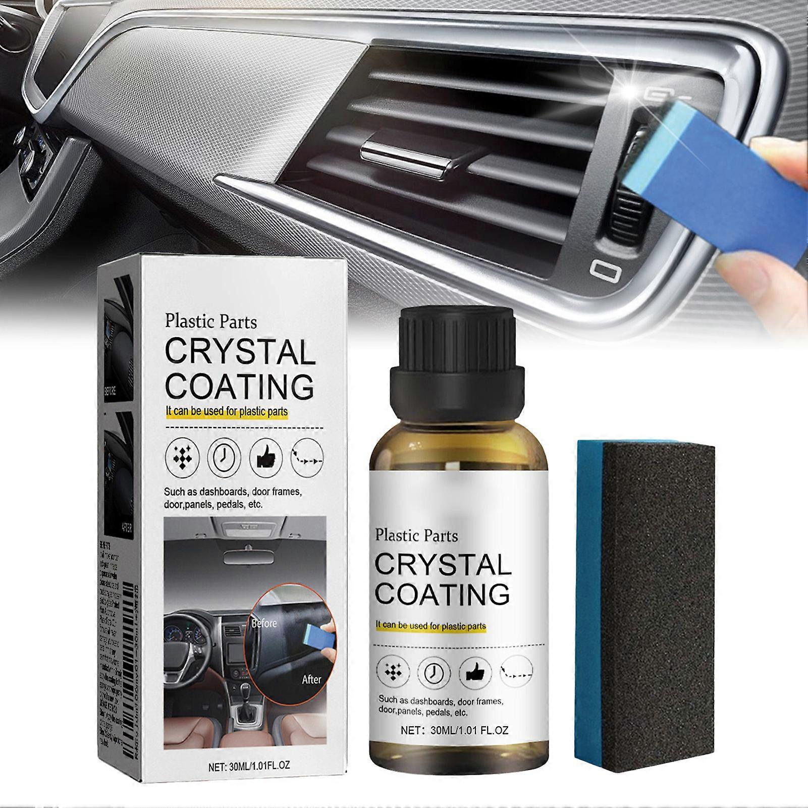 Car Crystal Coating Liquid Effectively Resist UV Rays Dirt Cleaning Coating for Preventing Cracking and Fading