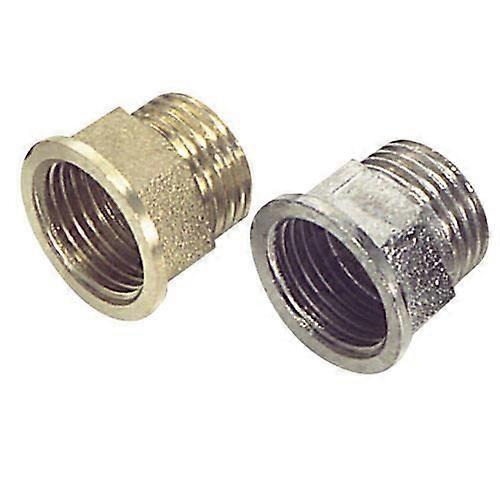 Extensión hexagonal cromada 1/2 x 20